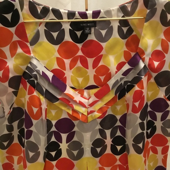 🌷Nine West Silk Blouse - Picture 10 of 10